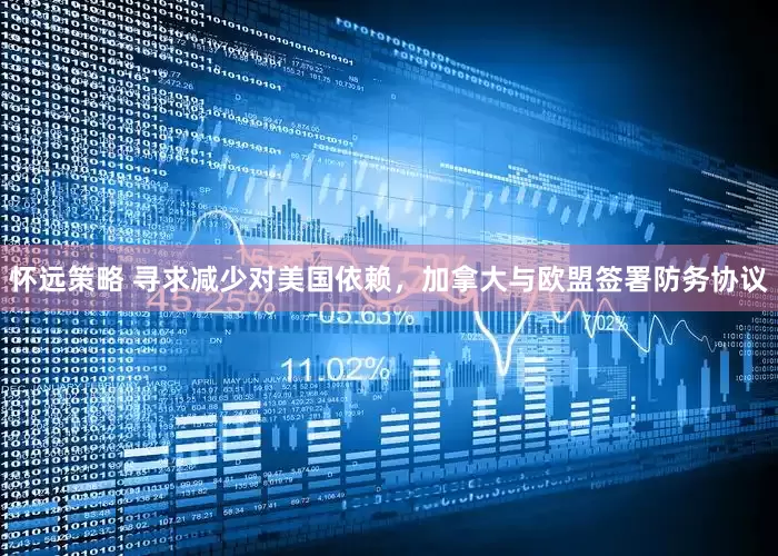 怀远策略 寻求减少对美国依赖，加拿大与欧盟签署防务协议