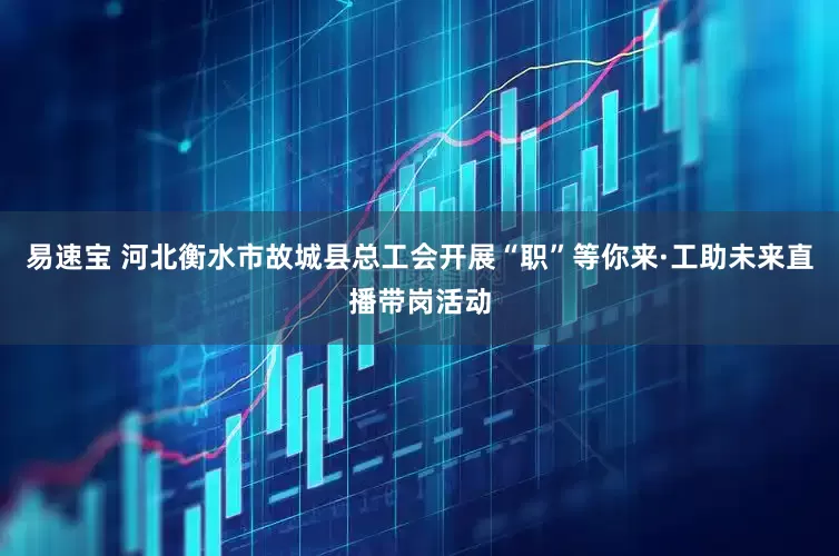 易速宝 河北衡水市故城县总工会开展“职”等你来·工助未来直播带岗活动